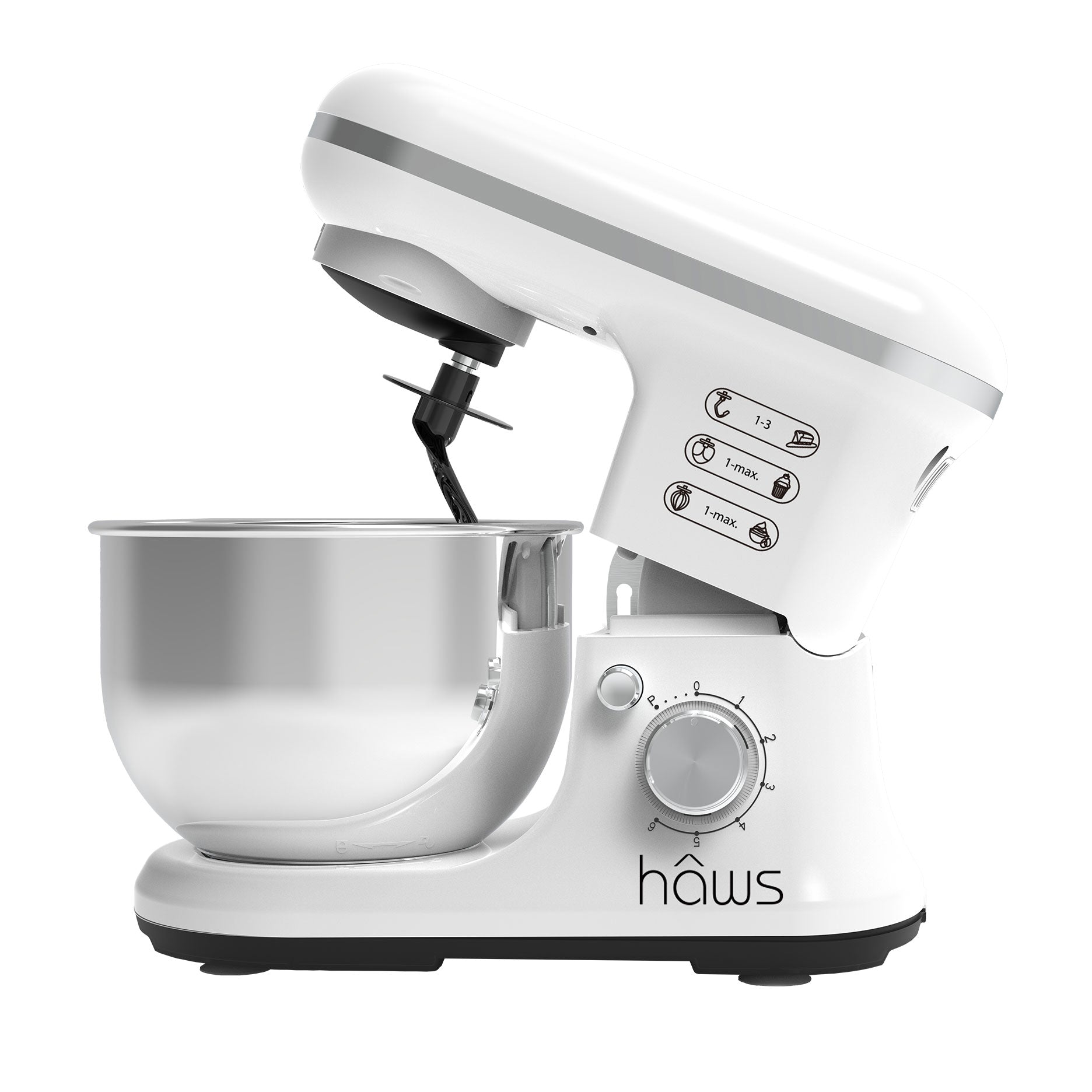 Køkkenmaskine 5 L hvid